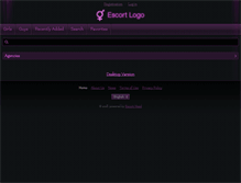 Tablet Screenshot of escortneed.com